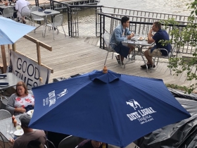 Blue Bat Kitchen & Tequilaria patio