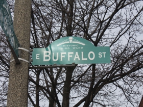 Buffalo Street sign