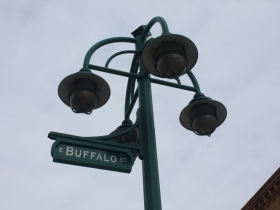 Buffalo Street sign