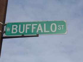 Buffalo Street sign