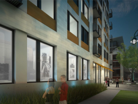 Domus. View of the retail storefront.
