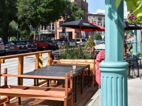 Parklet at Bavette La Boucherie