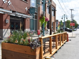 Parklet at Bavette La Boucherie