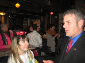 Shaina Franzen on the left.