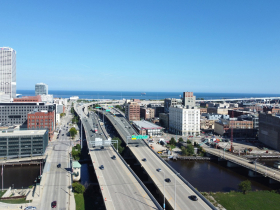 Interstate 794 from the West