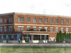100 N. Jefferson St. Rendering