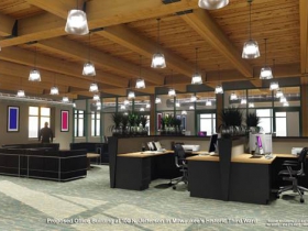 100 N. Jefferson St. Rendering