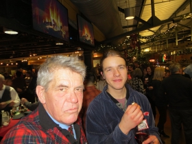 Michael Horne and Sam Davis