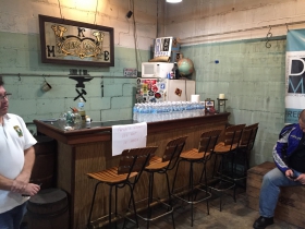 The bar at the Milwaukee Blacksmith