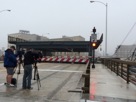 St. Paul Bridge opening.