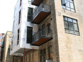 Rear of the Martin Building