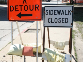 Pedestrian Detour