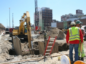 Interstate 794 construction