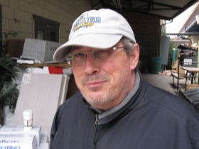 Building the ice bar
