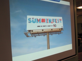 Summerfest 50th Banner
