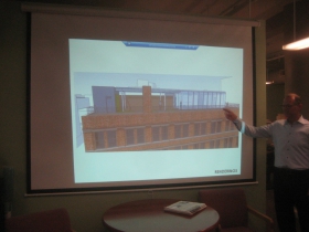 Rendering of 333 E. Chicago St. addition.