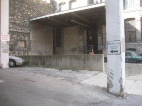 Rubin's Furniture loading dock