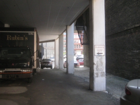 Rubin's Furniture loading dock