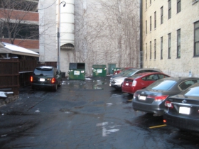The Irish Pub parking lot