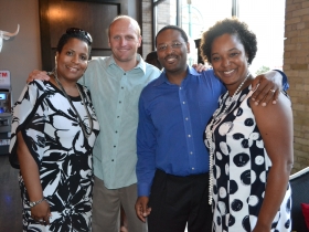 Alds. Nik Kovac and Ashanti Hamilton, and Sen. Lena Taylor