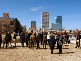 Baumgartner Center for Dance groundbreaking event