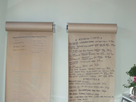 Changing the menu of meat and cheese offerings is no problem -- just roll out some fresh butcher paper.