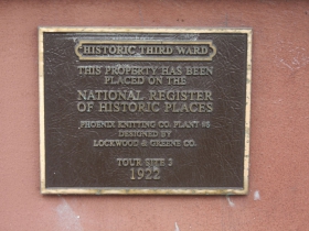 Marker at 320 E. Buffalo Street