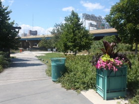 Park on northwest corner of E. St. Paul Ave. and N. Water St.