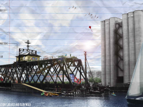 Rendering of Art Island.