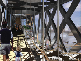 Rendering of Art Island.