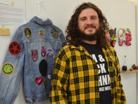 Stroud with his Meta Scouts jacket