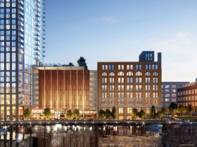 333 N. Water St. Milwaukee River Garage Rendering