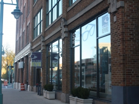 View on E. Chicago Street
