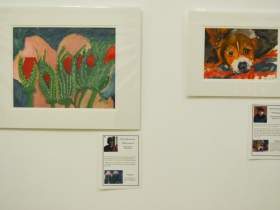 Works from the Alzheimer's Association's Memories in the Making program