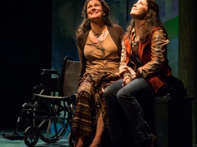 L-R -  Tiffany Vance (Erin) and Sara Zientek (Sky)