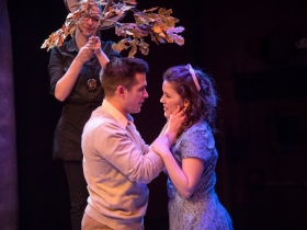 Keegan Siebken (Matt) and Susan Wiedmeyer (Luisa).