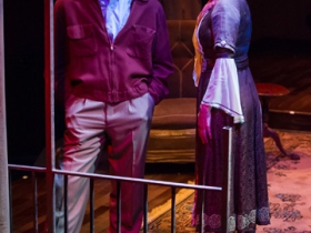 John Glowacki and Angela Iannone as Tom and Amanda.