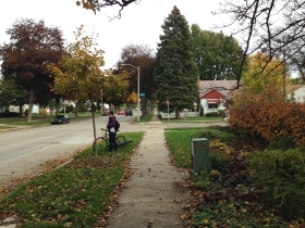 W. Cleveland Ave. in Jackson Park.
