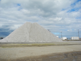 Gravel pile
