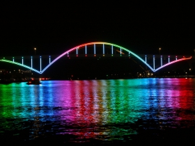 Hoan Bridge Lights