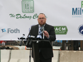 Port Milwaukee Director Adam Tindall-Schlicht