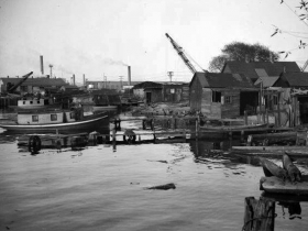 What the island looked like around 1910.