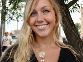 Jordan Konkel is sort of famous in this reunion for being the great-granddaughter of patriarch John Konkel.