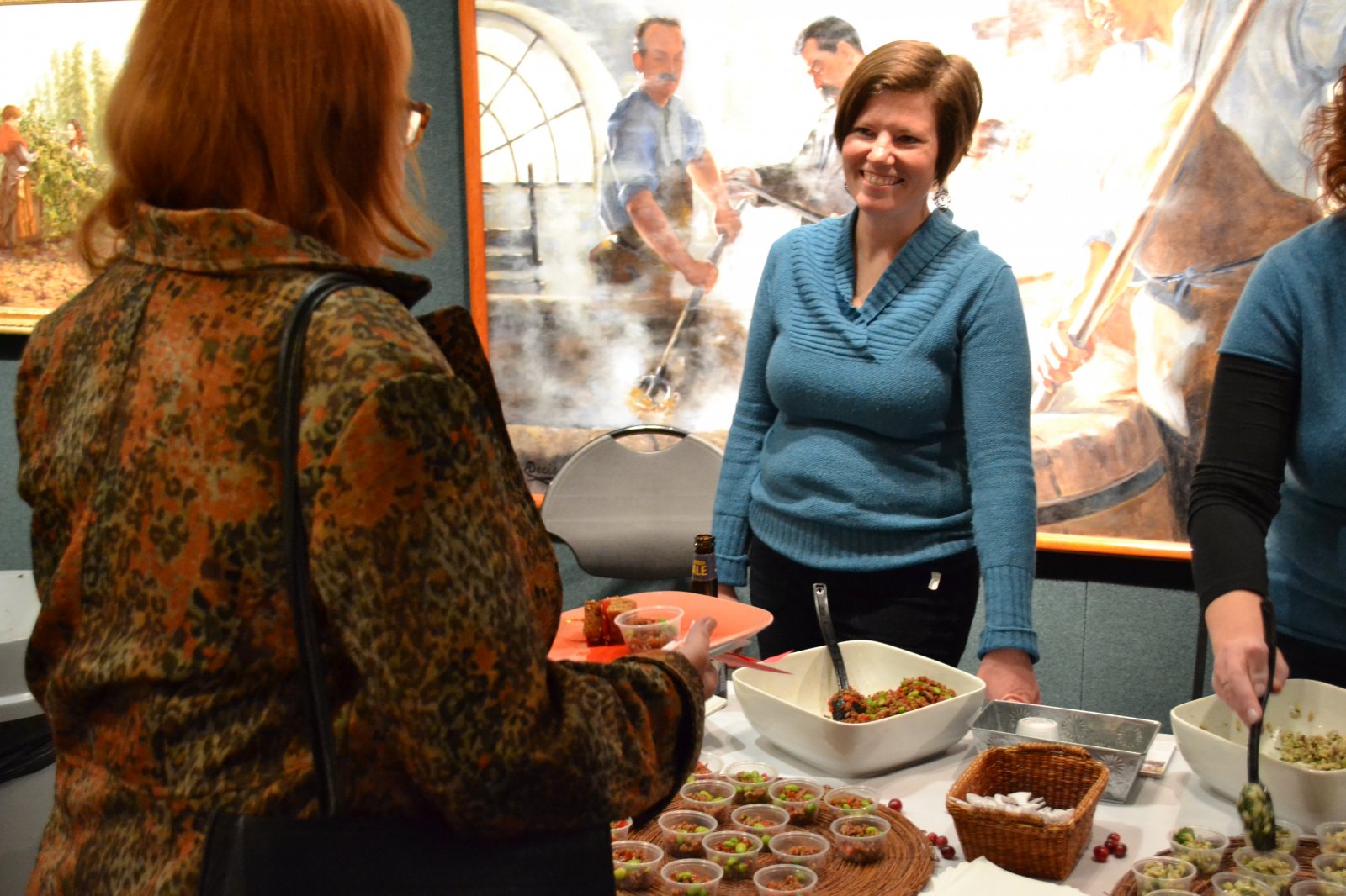 Photo Gallery: Pulled Pork and Paintings