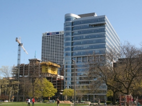 New NM Tower From Cathedral Square