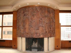 Dick Wicken Carving