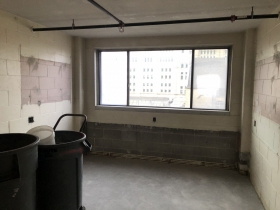 New Windows, Removed Radiators