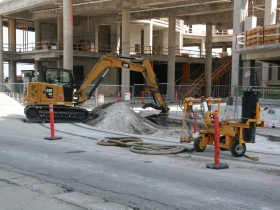 Streetcar Construction for Lakefront Line