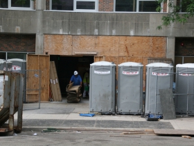 Future Entrance at Hermann Viets Tower