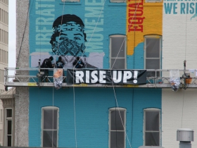 Obey Giant Painting Mural